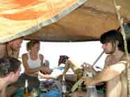 Sur la plage